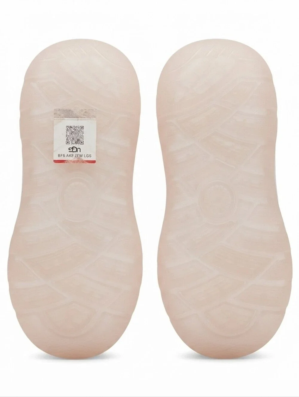 UGG Toddler Tasman Sport Clog Shoes White/Cream Size 9C EUC